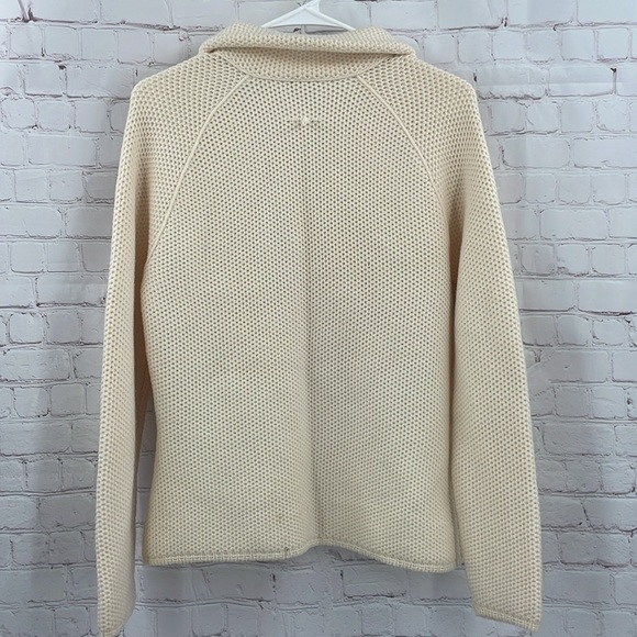 100% Extra Fine Merino Wool Brand New With Tags Med Button Up Sweater Cardigan - Picture 10 of 13